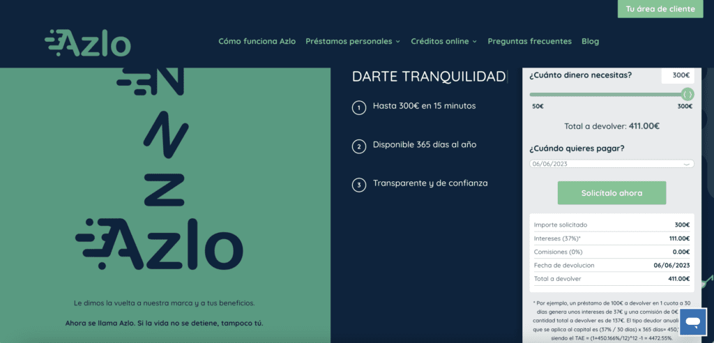 Azlo usura