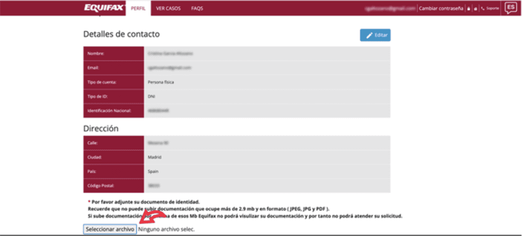Cómo solicitar información a ASNEF